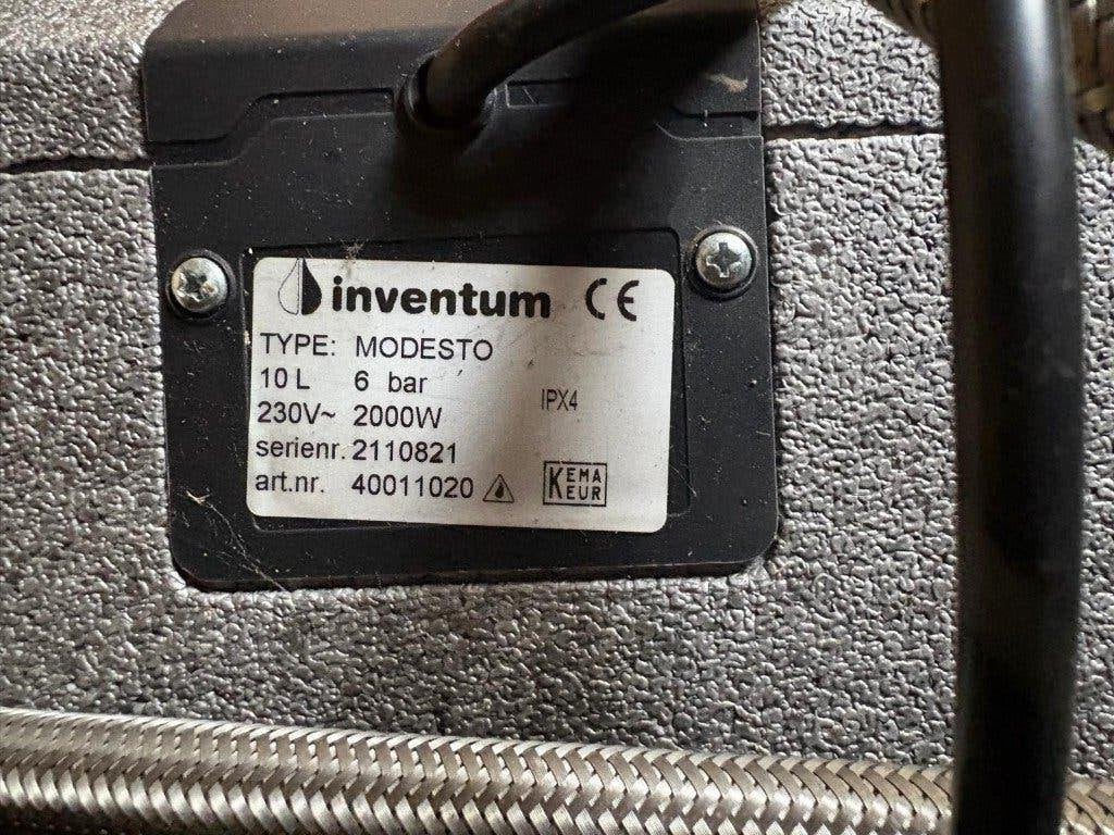 Inventum Modesto keukenboiler slide-in plint Q10 10L 2000W, Ophalen, Gebruikt, Boiler, Minder dan 3 jaar oud