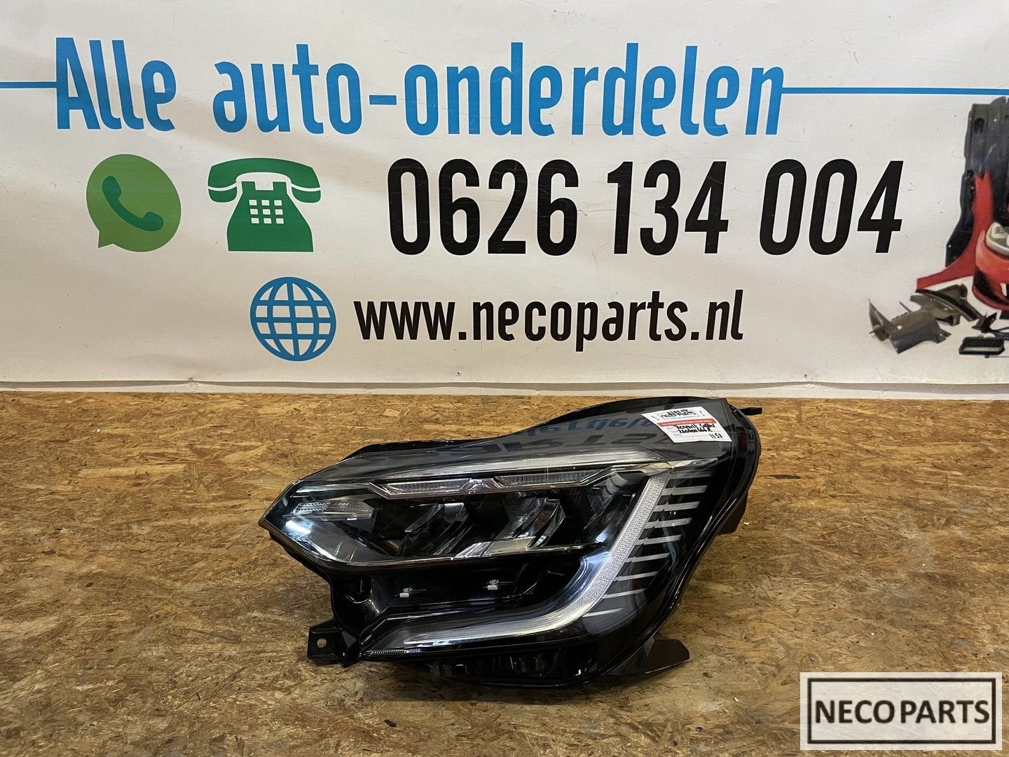 RENAULT CAPTUR VOL LED KOPLAMP LINKS ORIGINEEL 260600666R, Gebruikt, -, Renault, -