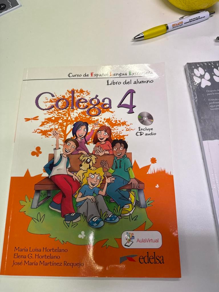 Colega 4 Spaans leerboek met audio-cd, Boeken, Taal | Spaans, Zo goed als nieuw, Non-fictie, Ophalen of Verzenden
