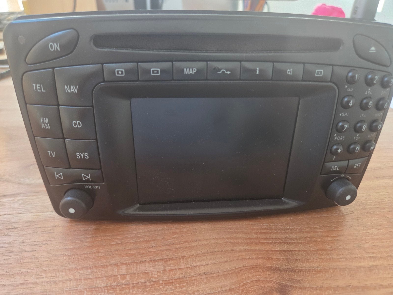 Mercedes Benz Autoradio COMAND 2.0 E - G320 (2003), Auto diversen, Ophalen of Verzenden, Gebruikt