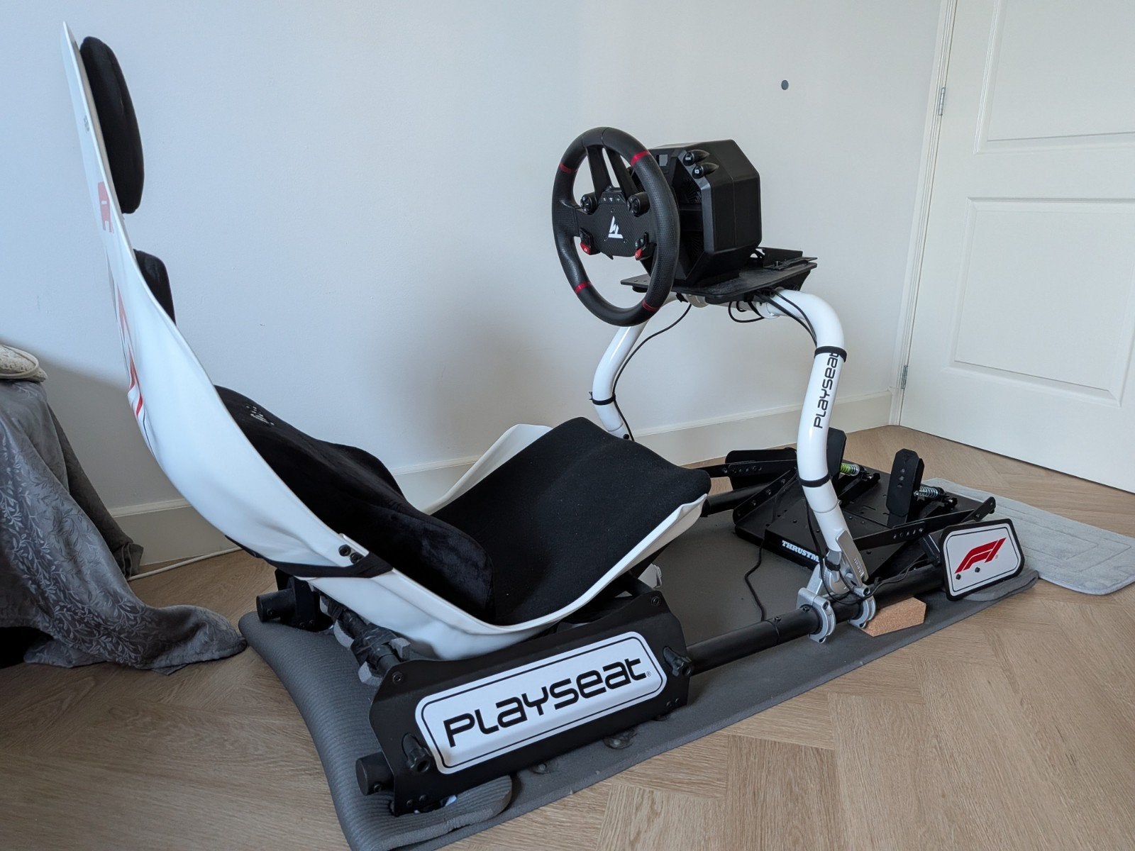 F1 Playseat Formula Instinct met Thrustmaster T598 & PSVR2, Ophalen, Zo goed als nieuw