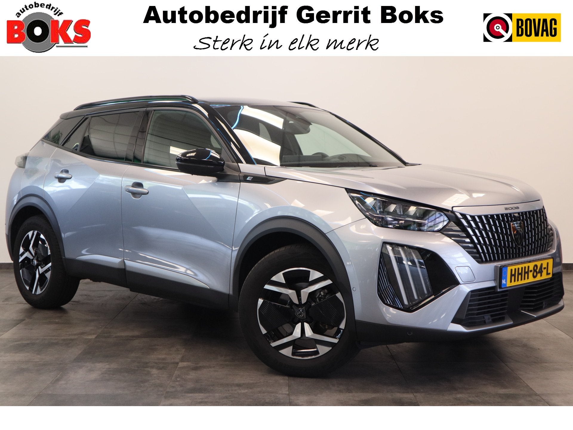 Peugeot e-2008 EV GT Avantage 54 kWh 360 camera Navigatie Bl, Auto's, Stof, Gebruikt, 156 pk, Met garantie (alle)