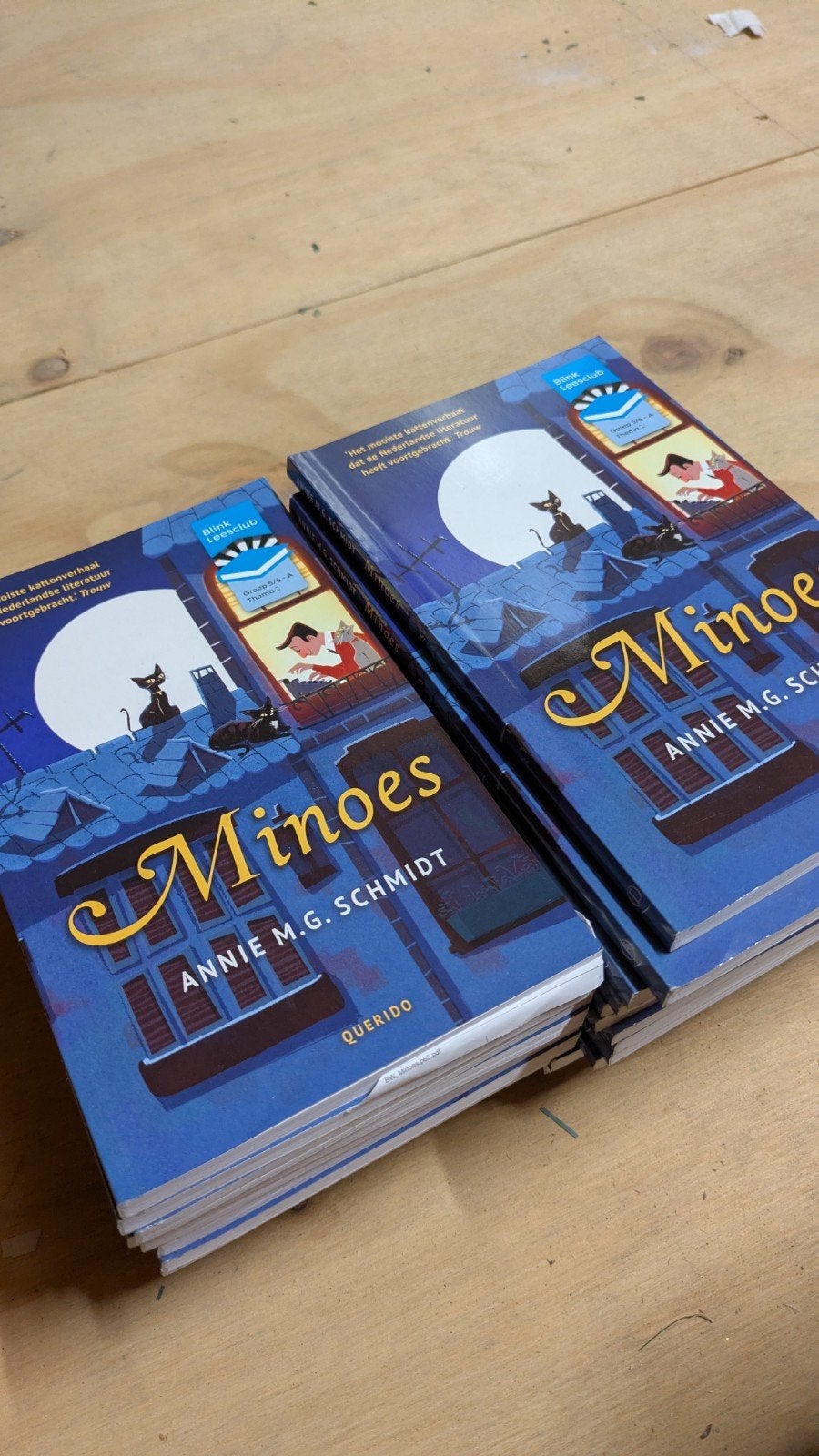 Minoes klassenleesboek - meerdere samenleesboek school, Boeken, Ophalen of Verzenden, Zo goed als nieuw, Fictie algemeen