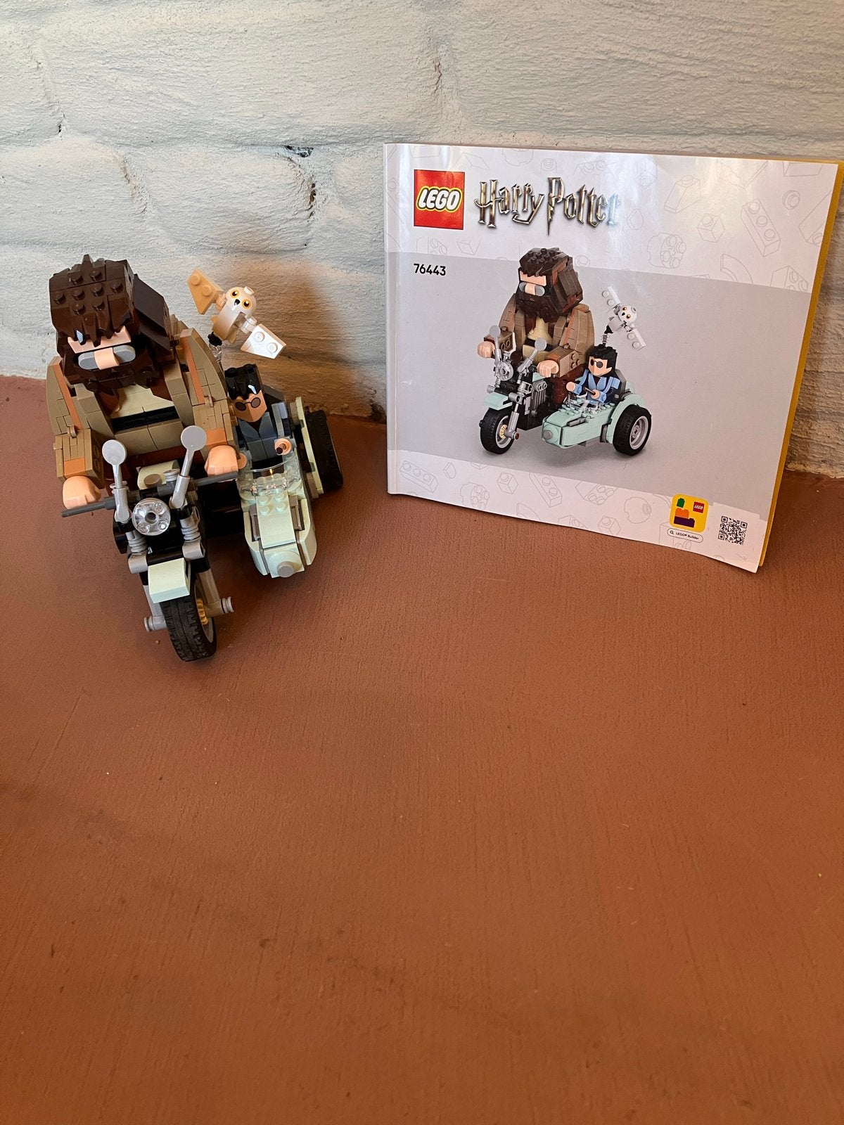 LEGO Harry Potter 76443 Hagrid's Motorfiets, Ophalen of Verzenden, Zo goed als nieuw, Overige merken
