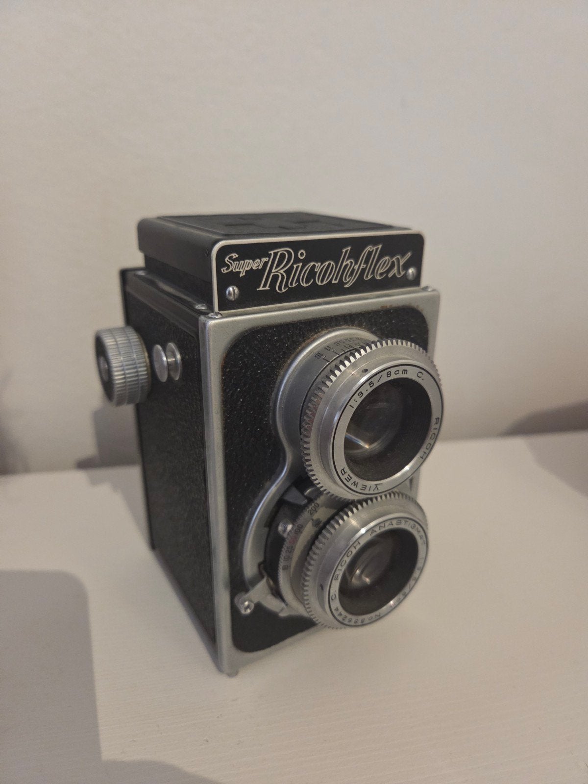 Super Ricohflex vintage camera - TLR, Ophalen of Verzenden