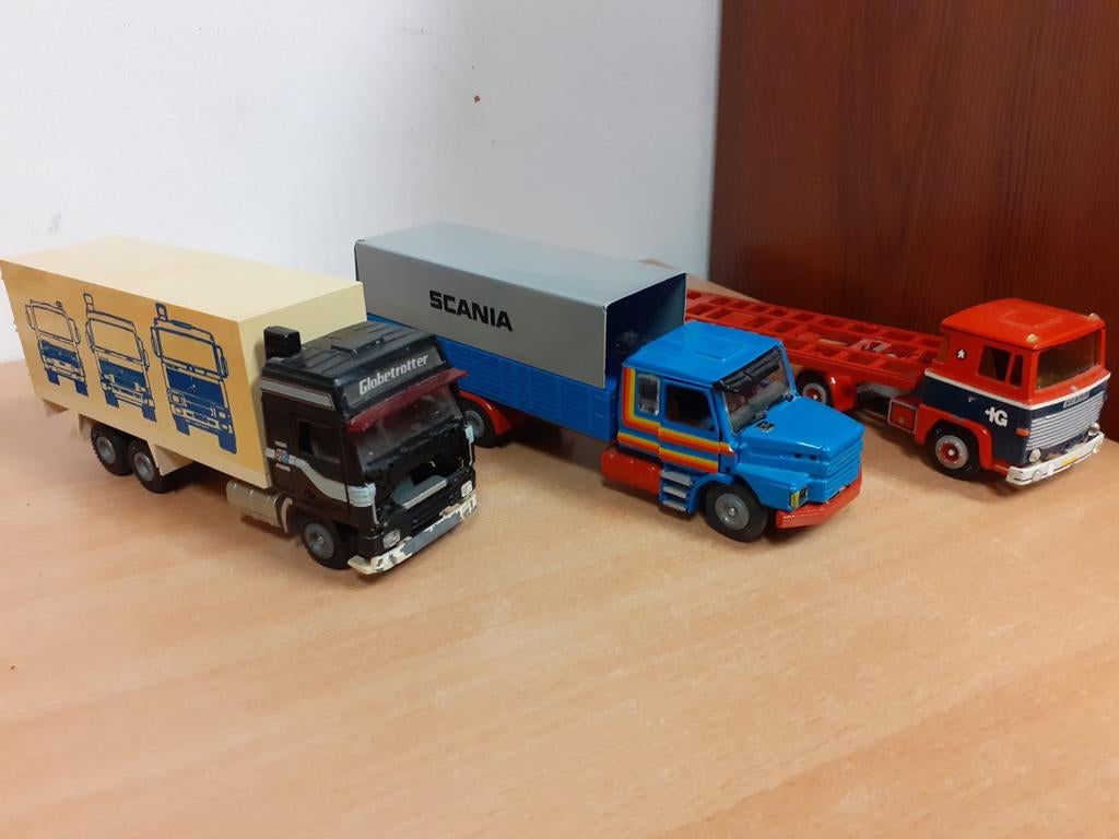 Tekno Volvo Scania, Ophalen of Verzenden, Zo goed als nieuw, Bus of Vrachtwagen, Tekno