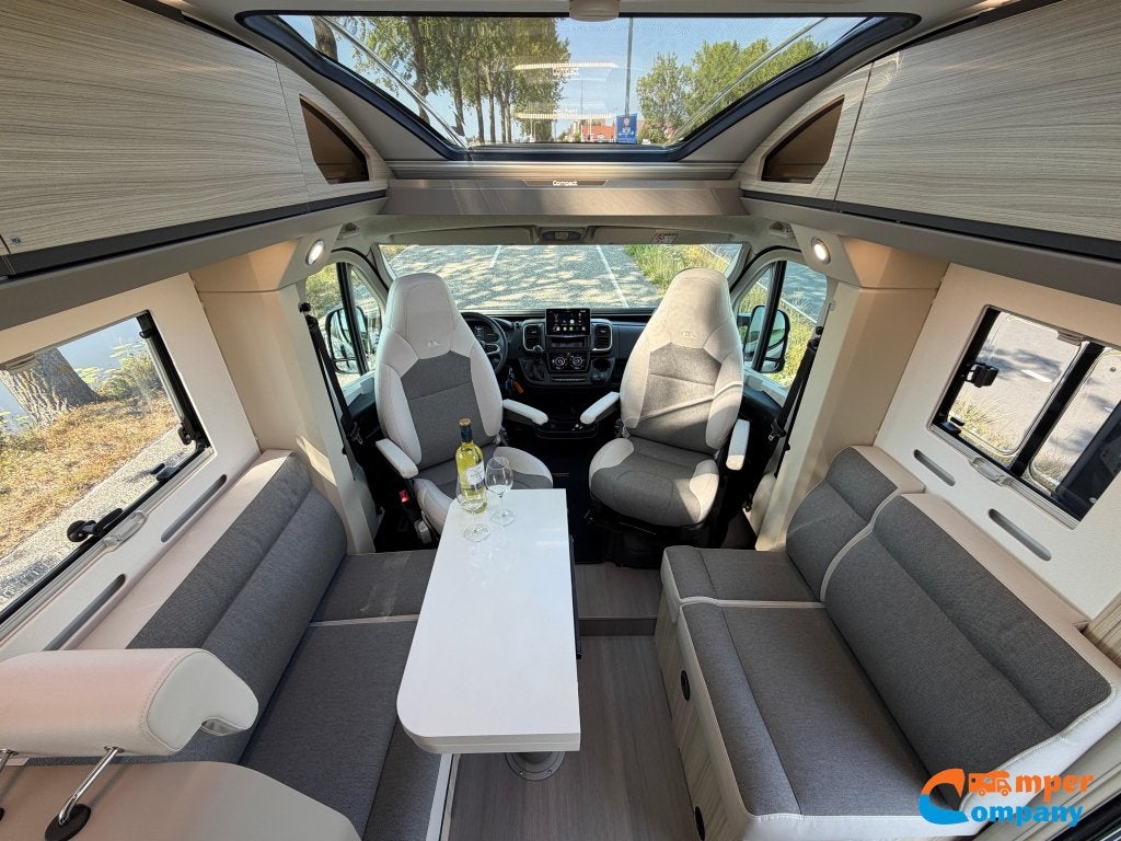Adria Compact DL 60 edition, lengte bedden, mooie opties!, Automaat, Buscamper of Camperbus, Ringverwarming, Fiat