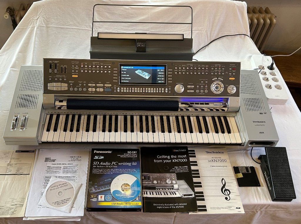 Technics SX-KN7000, Muziek en Instrumenten, Keyboards, Ophalen, 61 toetsen, Zo goed als nieuw, Aanslaggevoelig