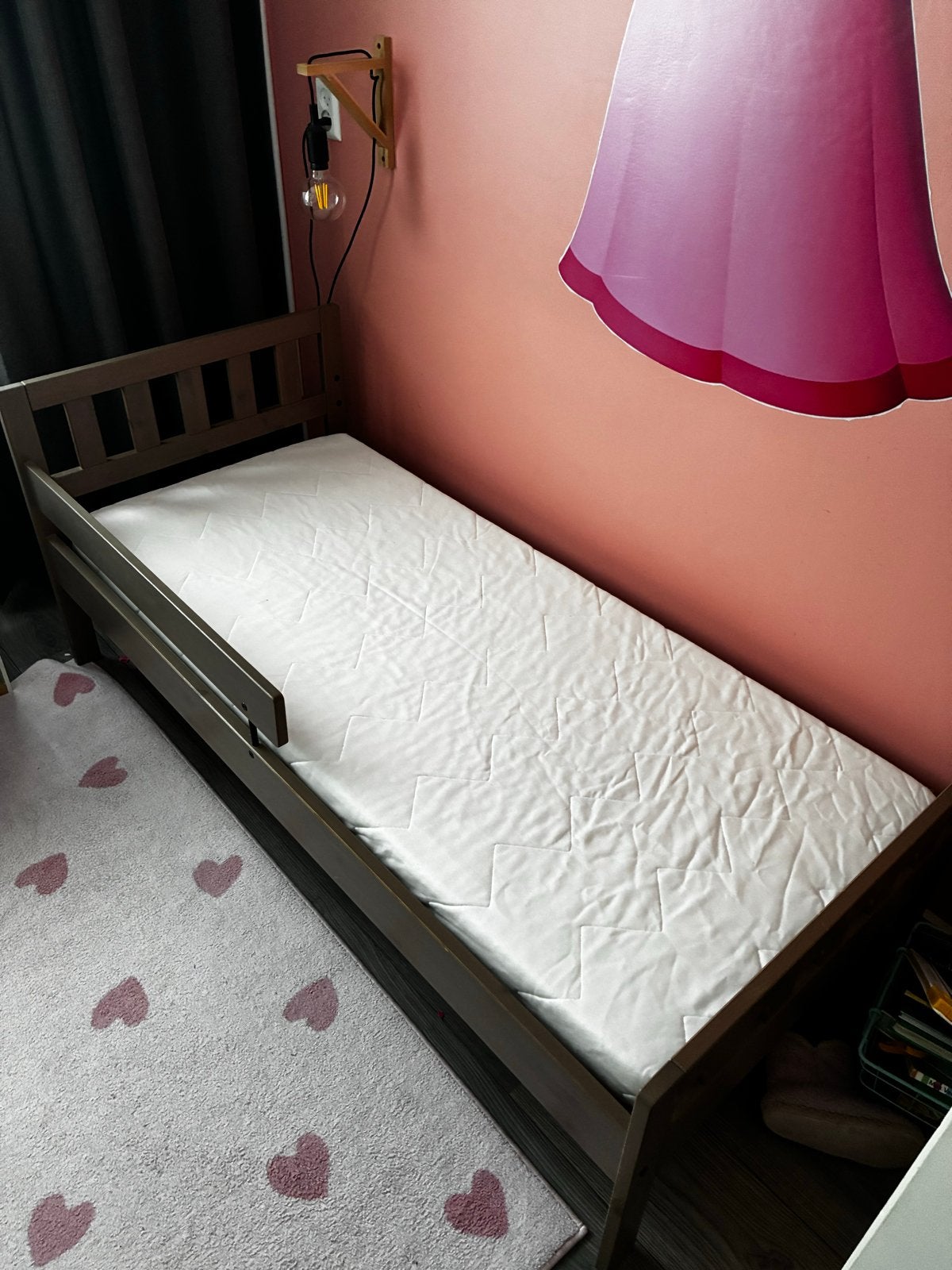 IKEA SULTAN LADE peuter/kinderbed 70x160 cm met matras, Ophalen, Gebruikt, 70 tot 85 cm, Lattenbodem