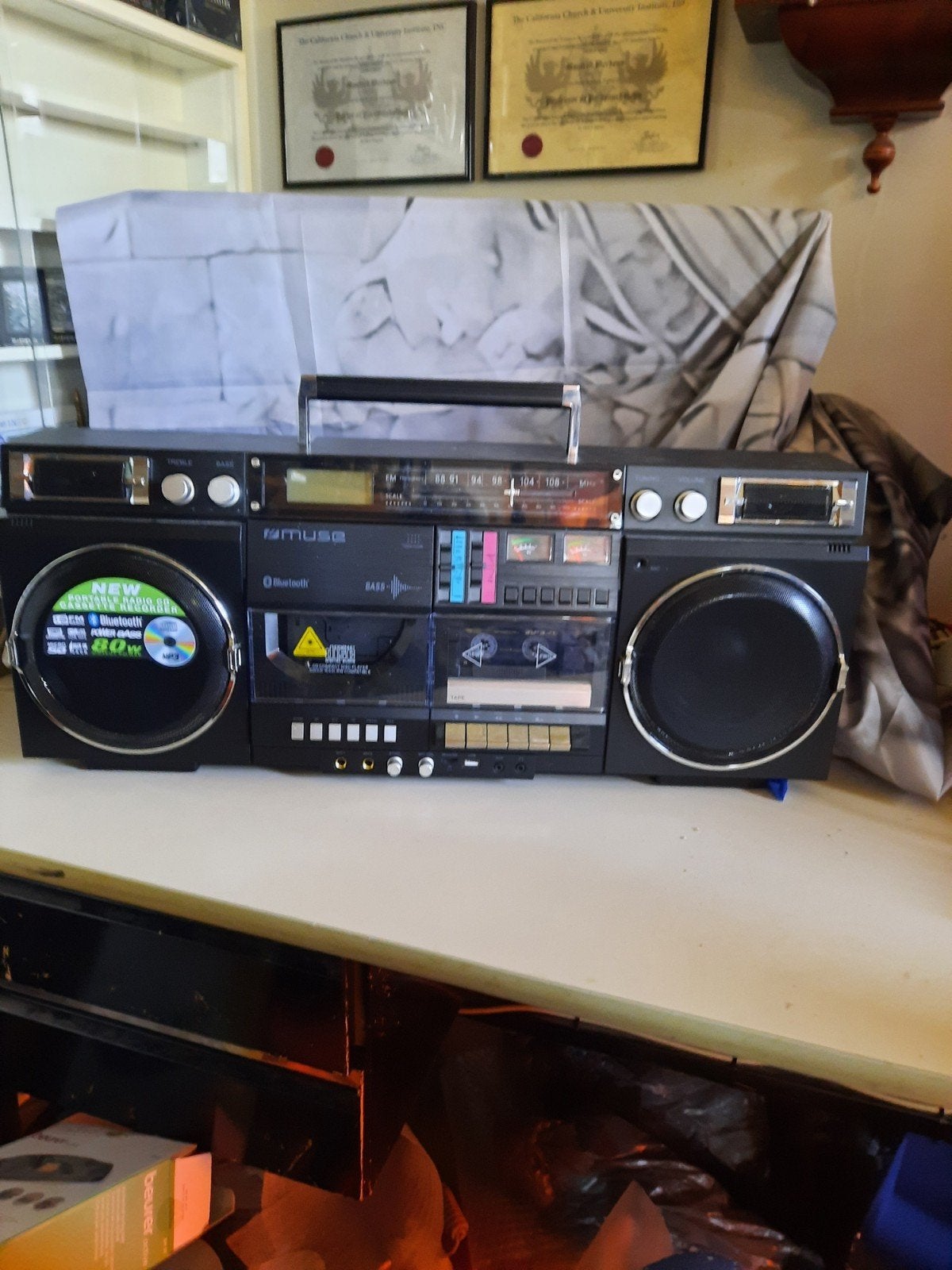 Sehr schoener Radiorecorder wie neu, Ophalen of Verzenden, Zo goed als nieuw, Radio, Met cd-speler