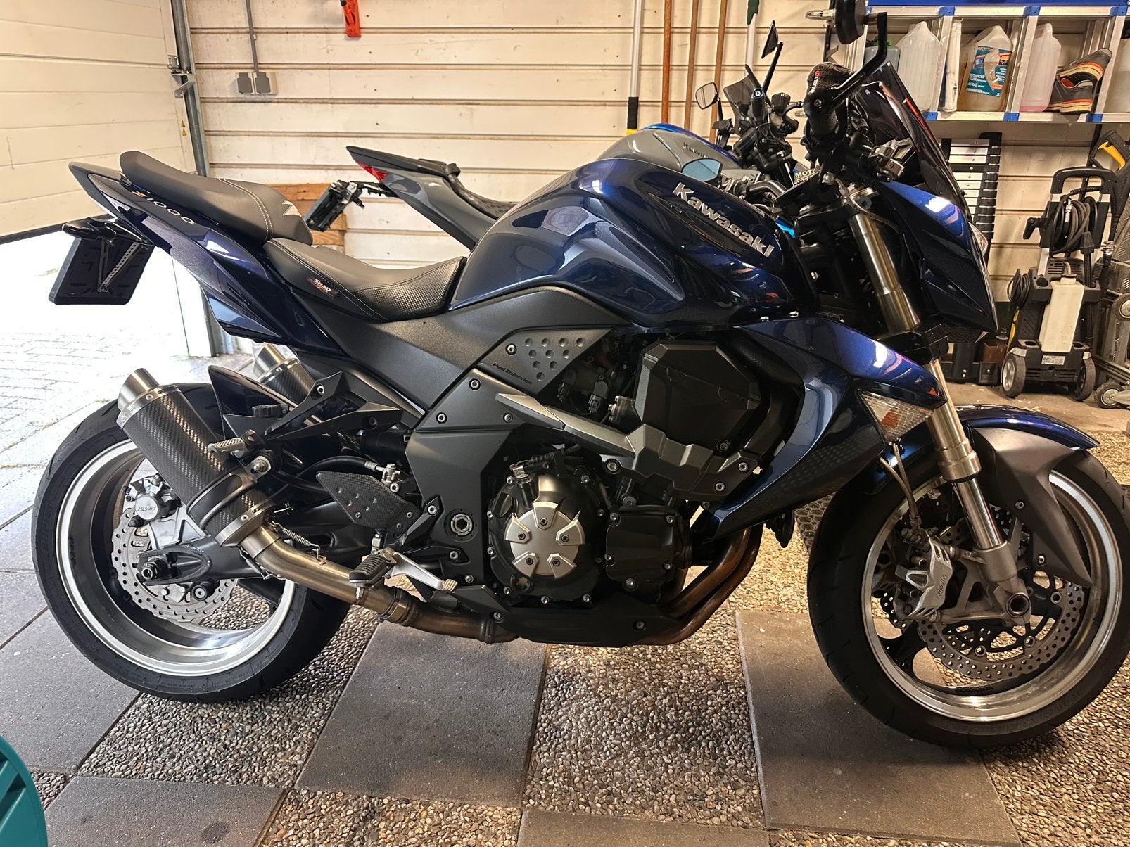 Kawasaki Z1000 2008 - Krachtige Naked Bike met 31.255 km, Sportuitlaat, 4 cilinders, Motorrijbewijs A, Gebruikt