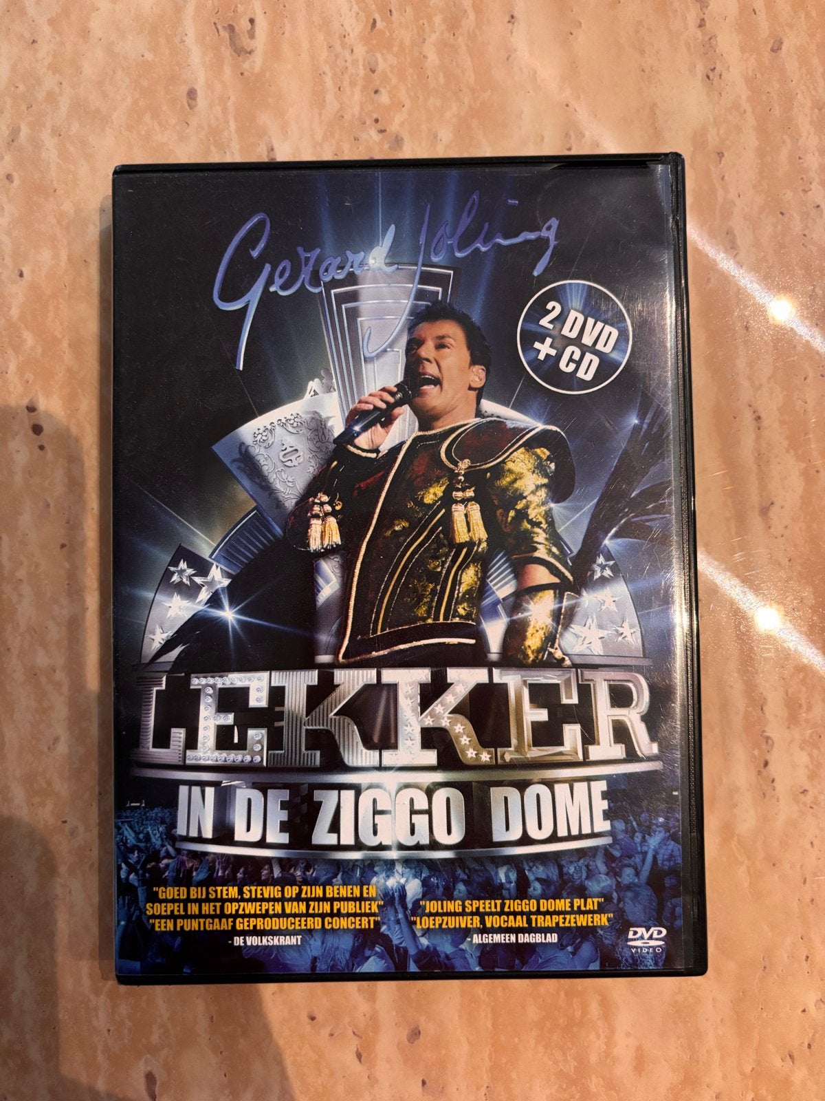 Gerard Joling - Lekker in de Ziggo Dome (2 DVD + CD), Bonusmateriaal, Alle leeftijden, Nederlands, Zo goed als nieuw