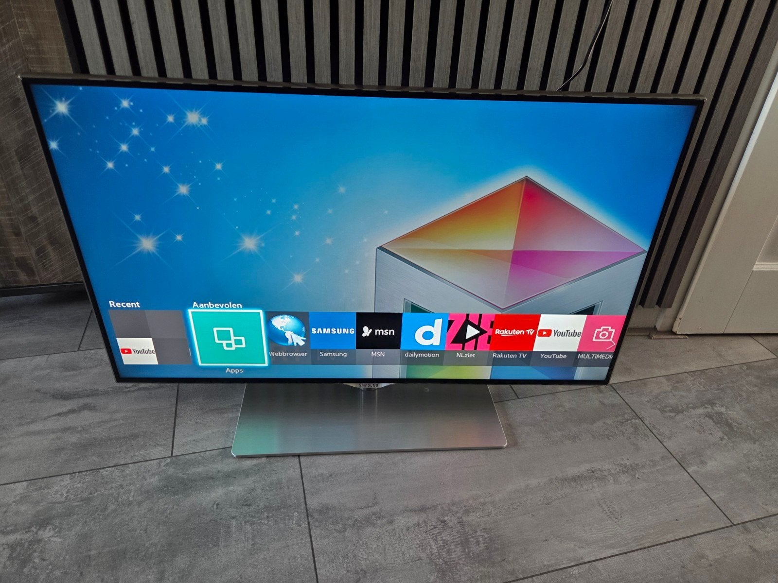 Samsung led smart 3D tv ue40f6770ss 40 inch, Ophalen, LED, Zo goed als nieuw, 100 Hz
