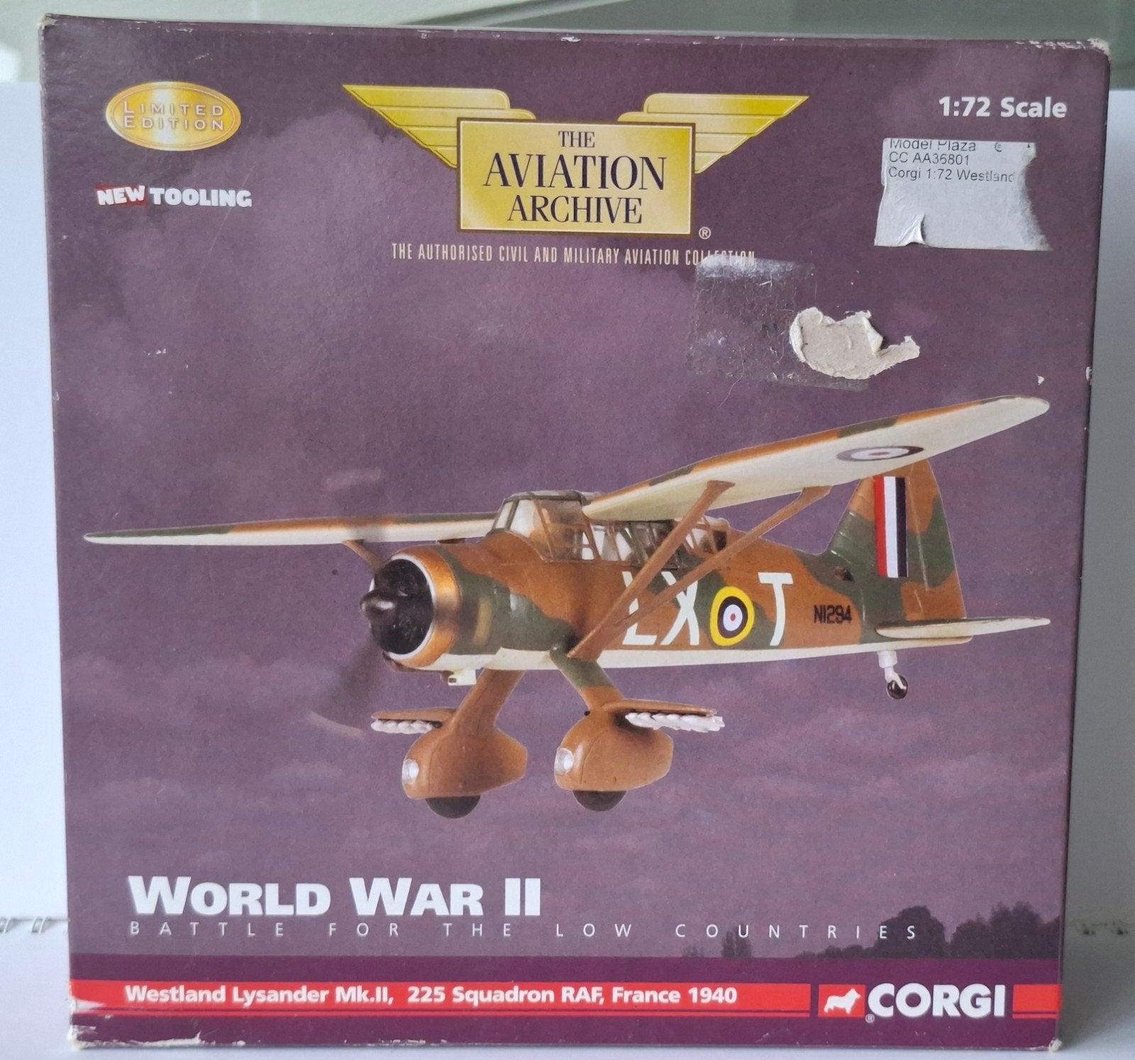 Corgi Westland Lysander Mk.II, Overige merken, 1:72 tot 1:144, Ophalen of Verzenden, Zo goed als nieuw