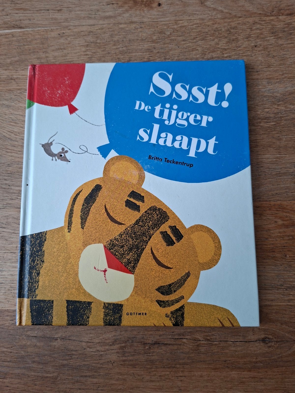 Sssst! De tijger slaapt - Britta Teckentrup, Boeken, Ophalen of Verzenden, Gelezen