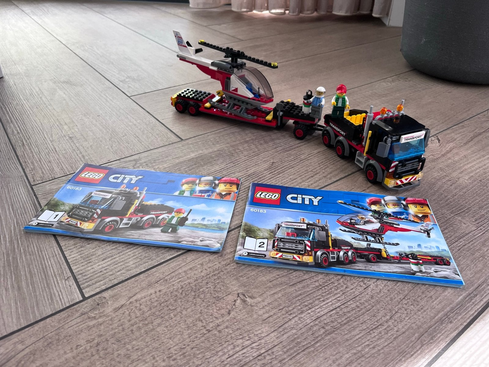 Lego City 60183 Zwaar Transport met Helikopter, City, Lego, Ophalen of Verzenden, Zo goed als nieuw