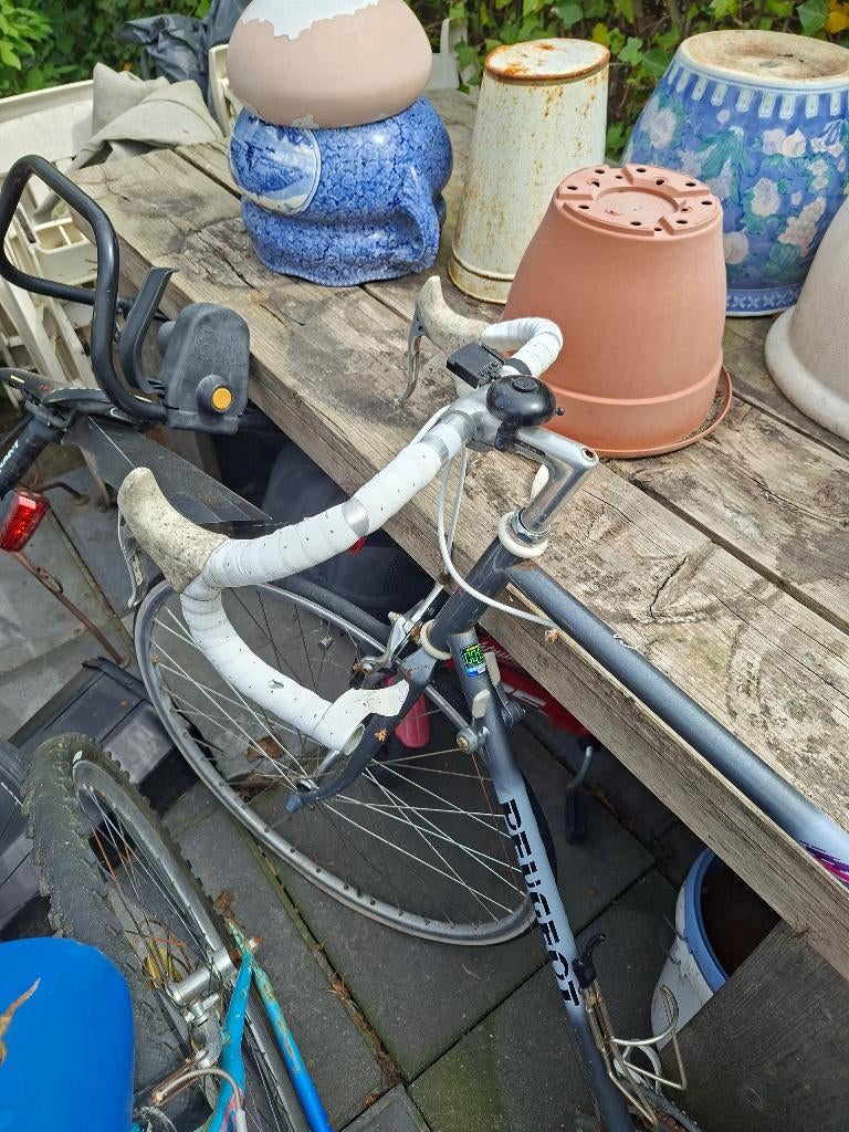 Retro/vintage Peugeot racefiets, Fietsen en Brommers, 28 inch, Gebruikt, 10 tot 15 versnellingen, Ophalen