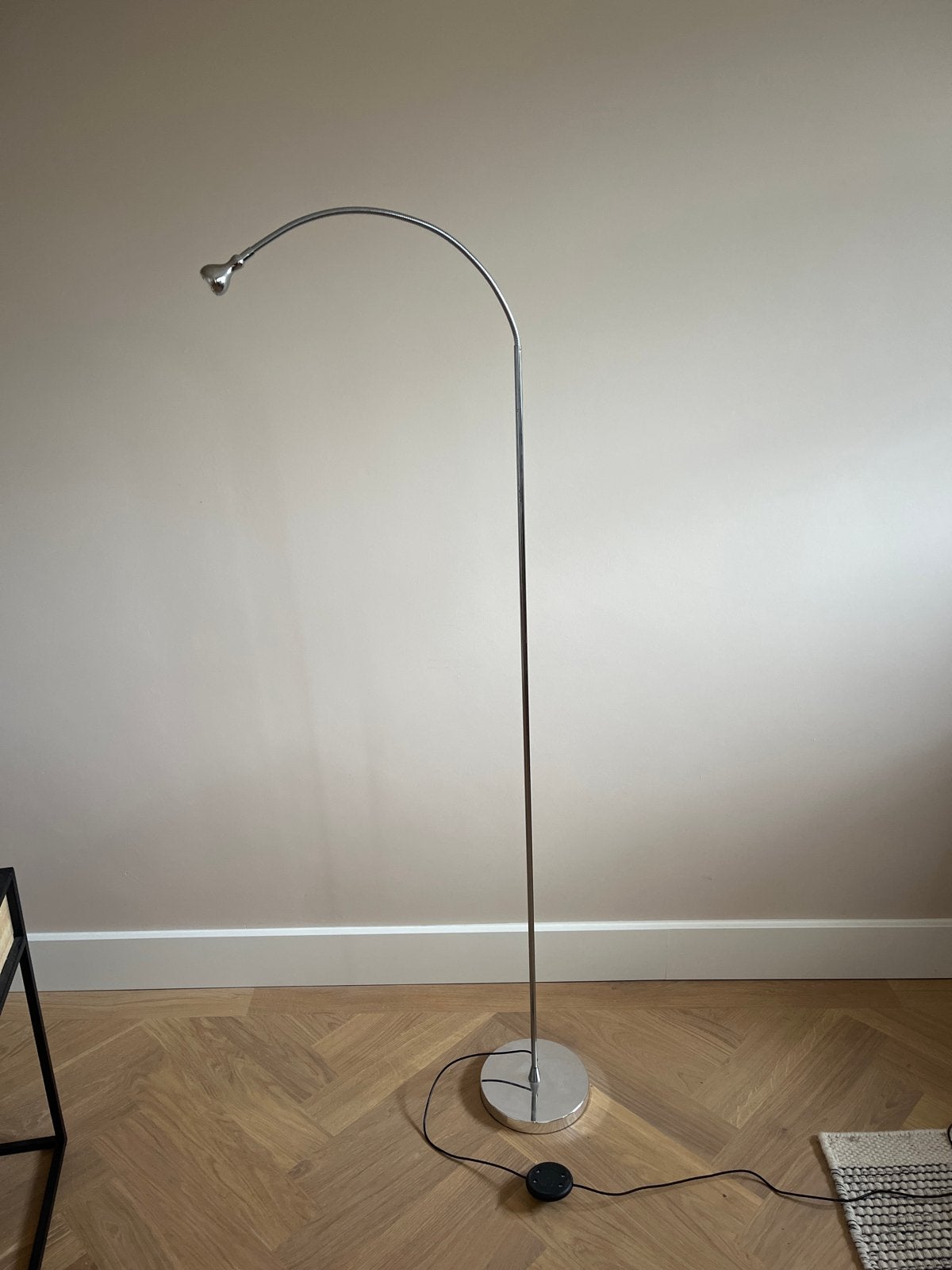 IKEA Jansjö LED Vloerlamp of leeslamp, Ophalen, Zo goed als nieuw, G4, Metaal