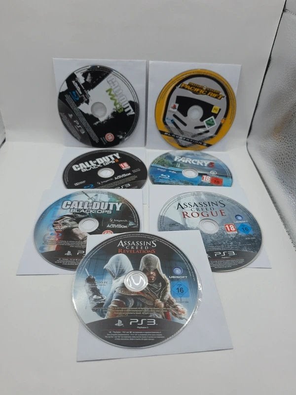 Lot of 7 Playstation 3 Discs PS3, Spelcomputers en Games, Avontuur en Actie, Sony City 1-7-1 Konan, Minato-ku Tokyo 108-0075 Japan, support@playstation.com,