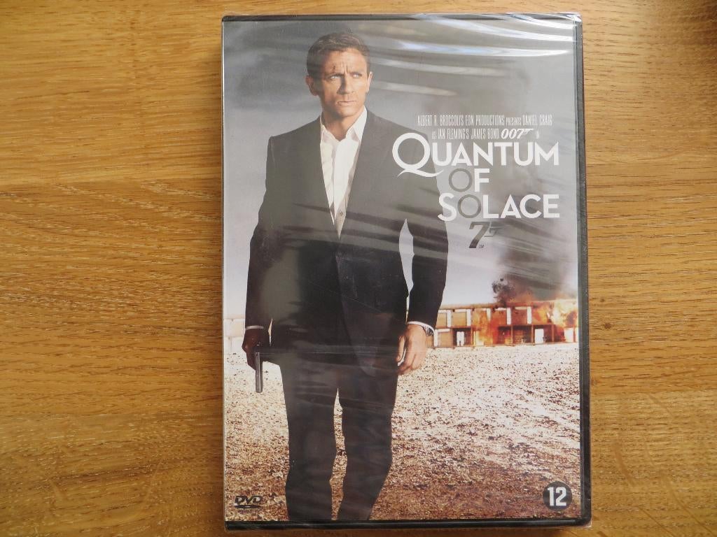 James Bond Quantum of Solace 007 DVD, Vanaf 12 jaar, Ophalen of Verzenden, Nieuw in verpakking, Actie