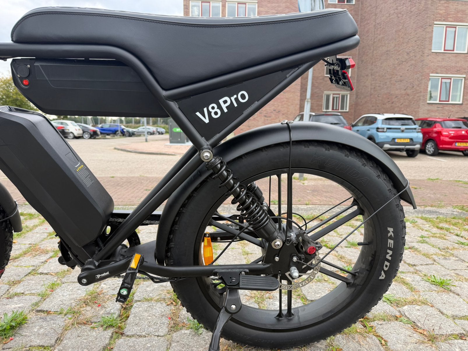 Foto 10 van Bijna nieuwe Ouxi V8 Pro 24 inch Fatbike minder dan 200 km!