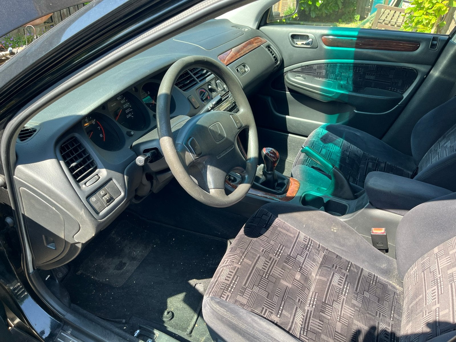 Honda Accord 1.8 I S 2000 Zwart, Auto's, Honda, 136 pk, 4 cilinders, Zwart, Origineel Nederlands