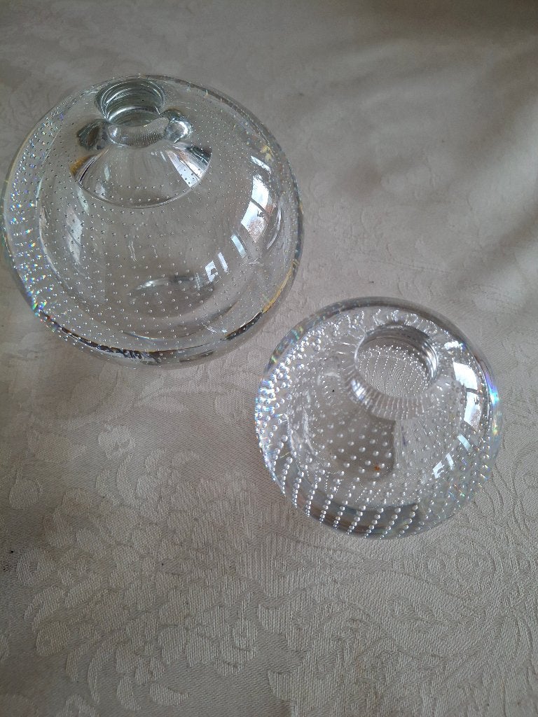 Vintage spijkerbol vaasjes 2 x, Ophalen of Verzenden