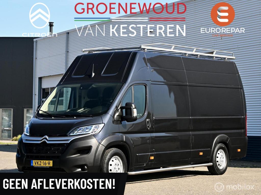 Citroen Jumper bestel 35 2.2 BlueHDi 165pk L4H3 Club Zwaar, Keurmerk '100% Onderhouden', 12 maanden, Stof, Gebruikt