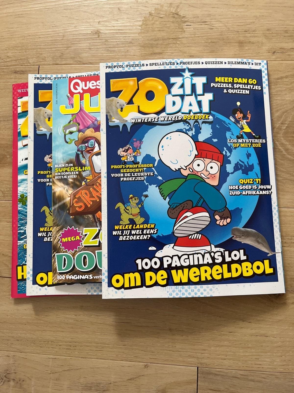 Zo Zit Dat - Winterse Wereld Doeboek (3 stuks), Ophalen of Verzenden, Nieuw, Overige typen