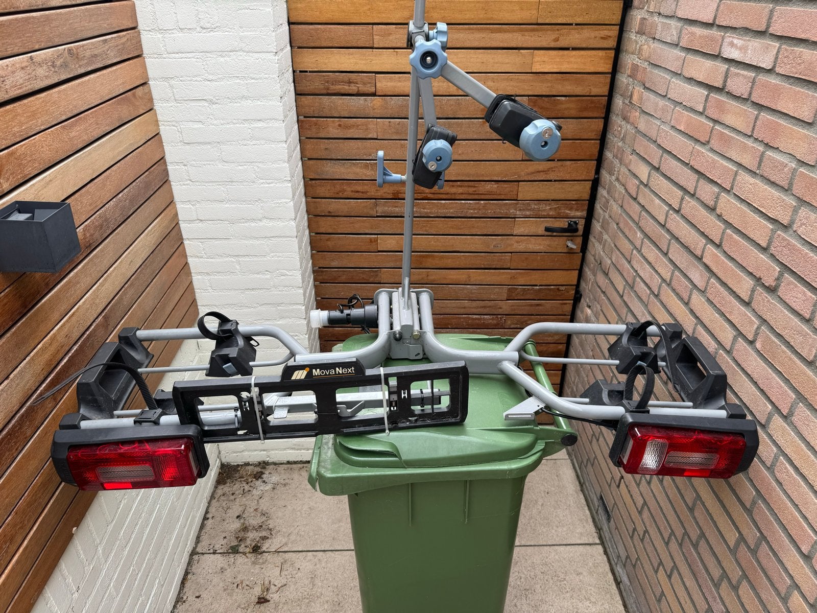 MovaNext trekhaak fietsendrager voor 2 fietsen, Auto diversen, Fietsendragers, Ophalen, 2 fietsen, Gebruikt, Trekhaakdrager