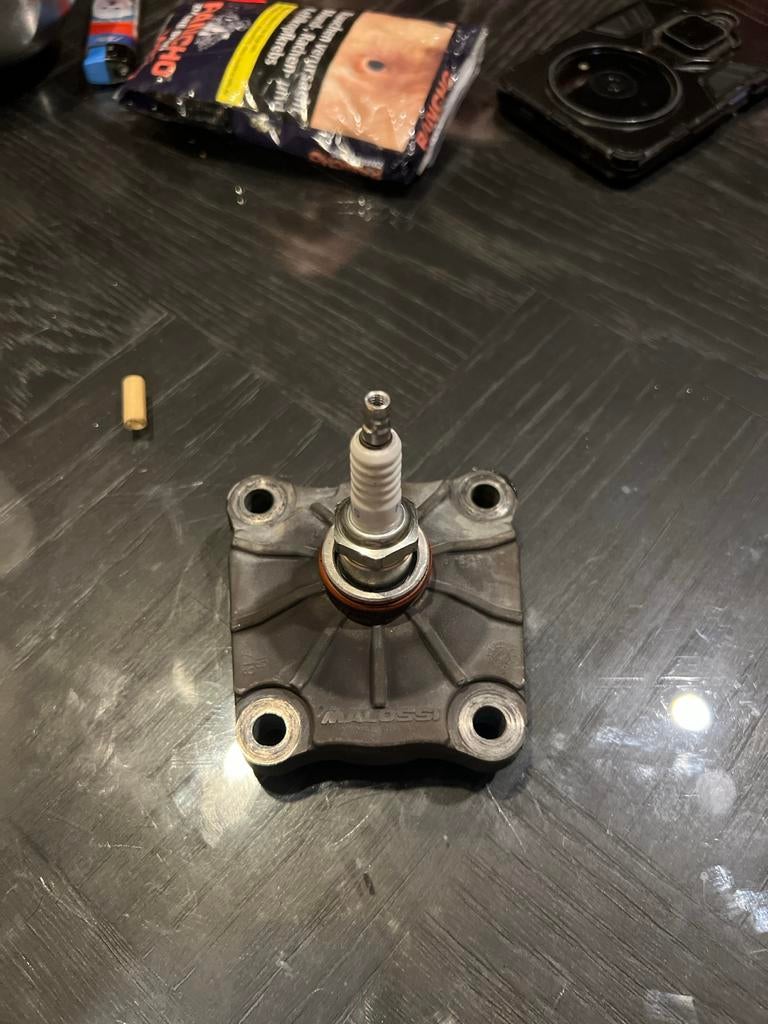 Malossi cilinderkop 125cc 180cc 2takt, Ophalen of Verzenden, Gebruikt, Cilinder