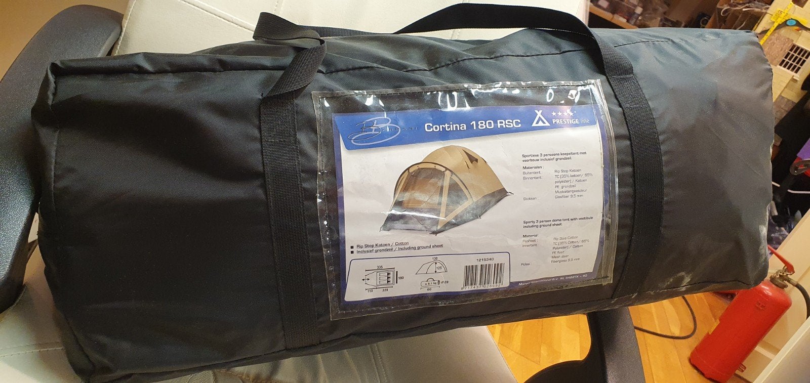 3 persoons tent Bardani Cortina 180 RSC Prestige line., Ophalen of Verzenden