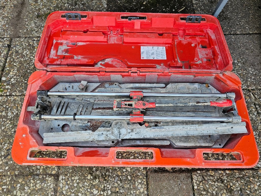 Rubi tegelsnijder, Ophalen, Gebruikt