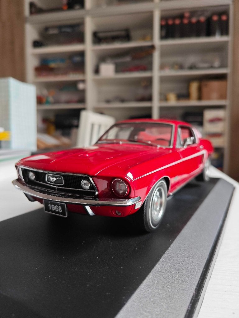 1:18 Autoart Ford Mustang GT350, Ophalen of Verzenden, Zo goed als nieuw, Auto, Autoart