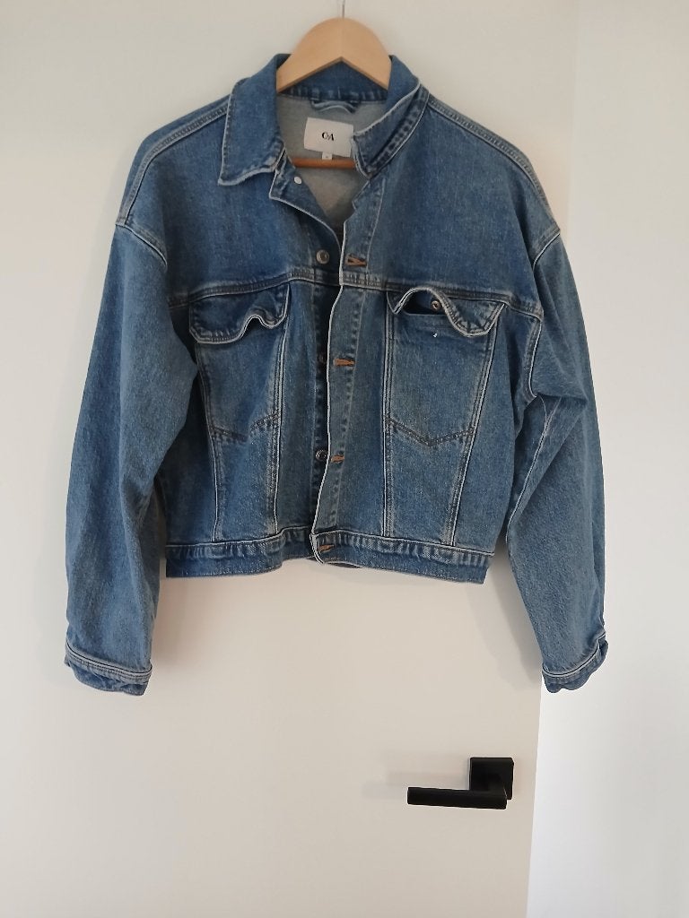 Spijkerjas maat m, Kleding | Dames, Jassen | Zomer, Maat 38/40 (M), Blauw, Nieuw, Ophalen of Verzenden