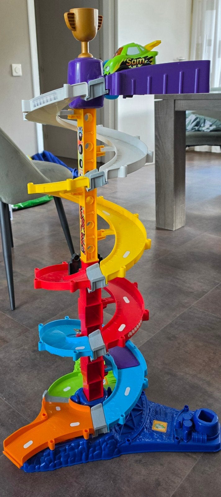 Vtech toet toet Tornado Stuntpark, Ophalen of Verzenden, Gebruikt, Handmatig, Overige merken