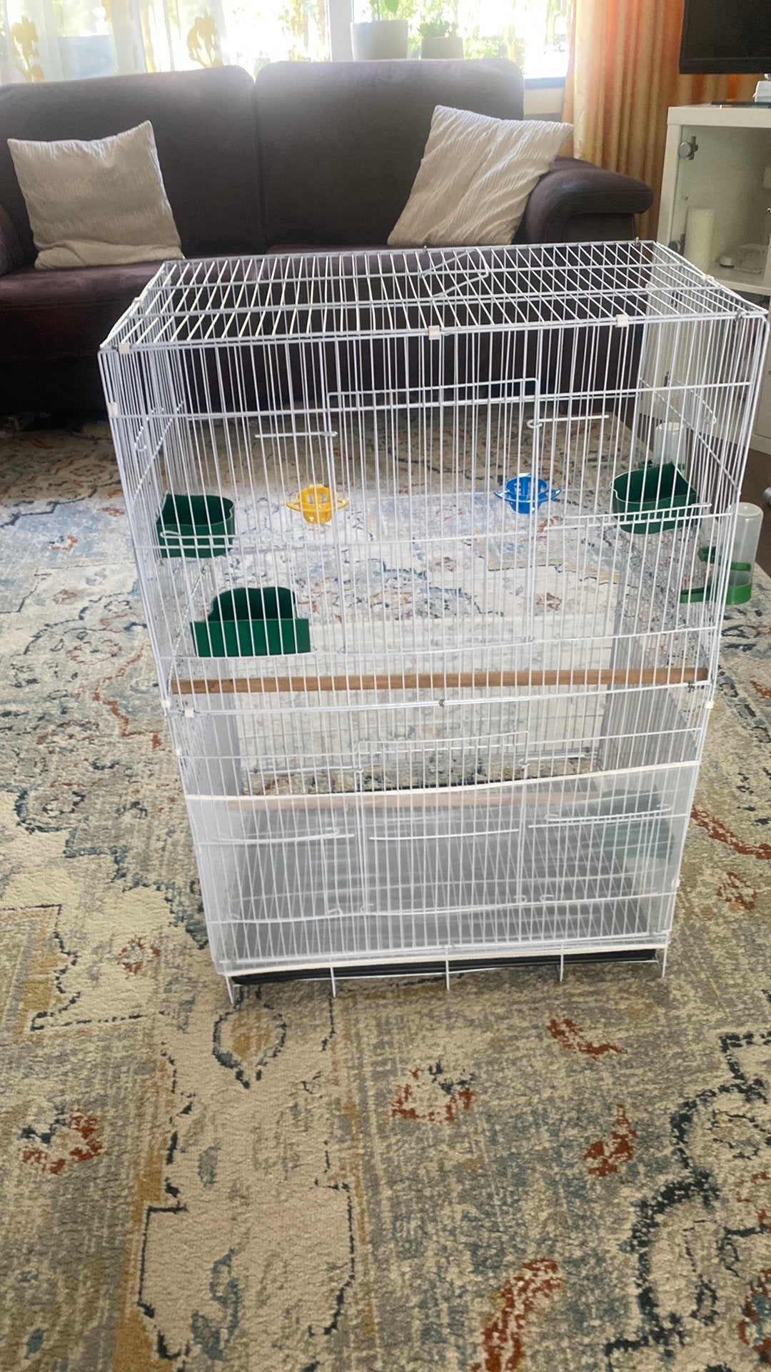 Vogelkooi, Ophalen of Verzenden, Zo goed als nieuw, Metaal, Vogelkooi