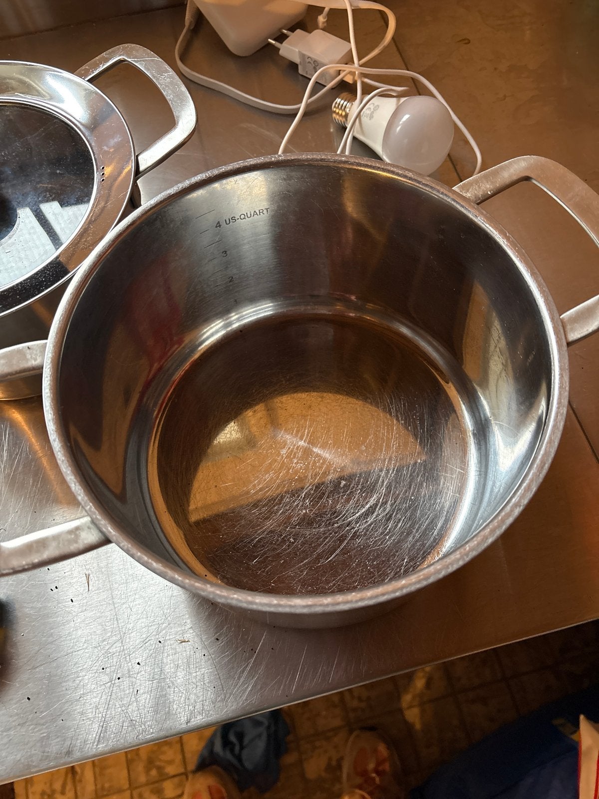 IKEA pan zonder deksel - RVS kookpan, Kookpan of Snelkookpan, Inductieplaat, Ophalen of Verzenden, Zo goed als nieuw