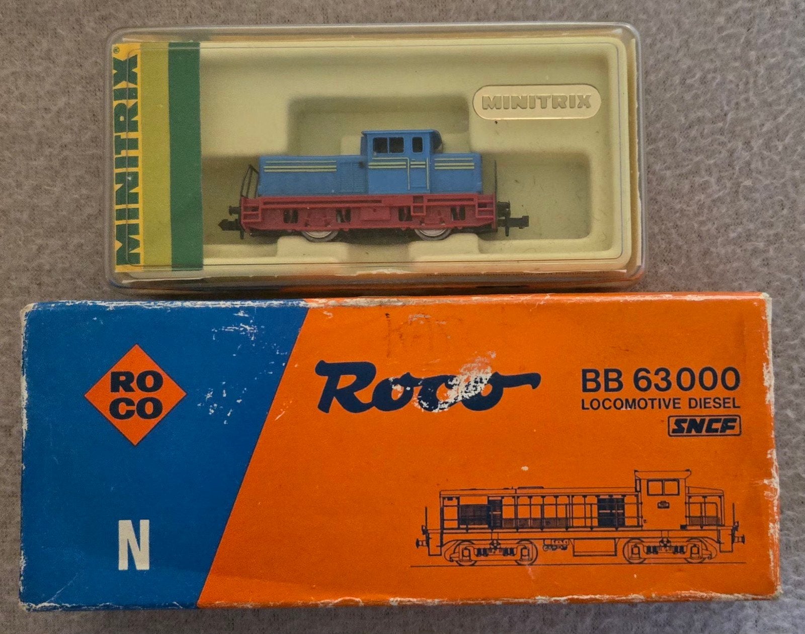 Roco en Minitrix Locomotieven N-spoor Lees beschrijving, Gebruikt, Ophalen of Verzenden, Roco, Analoog