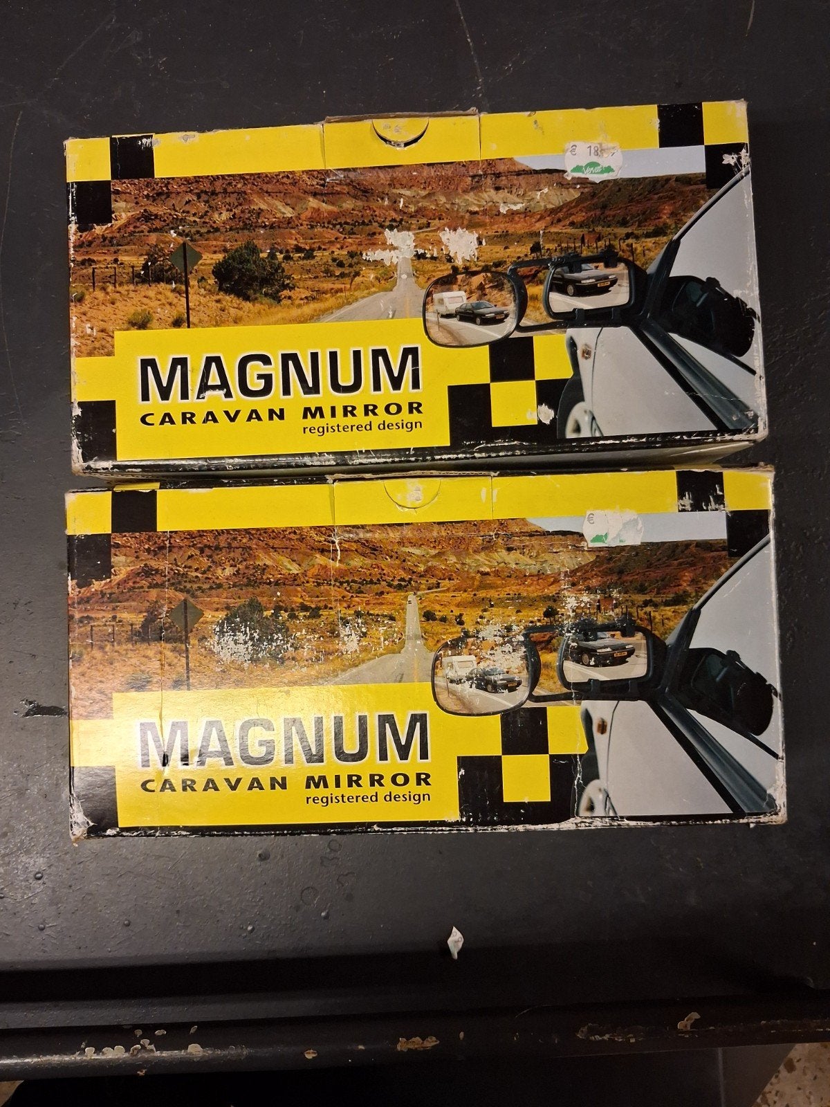 Magnum Caravan Spiegels - Set van 2, Ophalen of Verzenden, Gebruikt