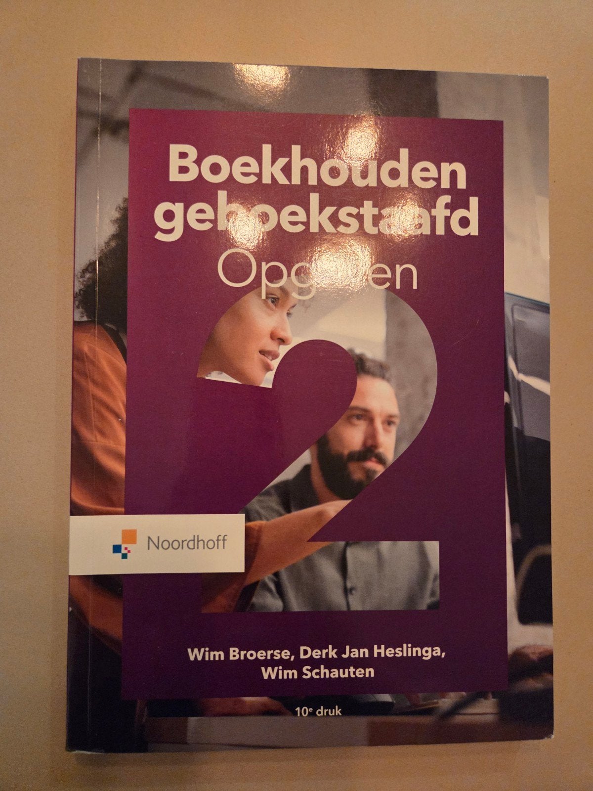 Boekhouden Geboekstaafd 2 opgaven, Ophalen of Verzenden, Beta, Zo goed als nieuw, HBO