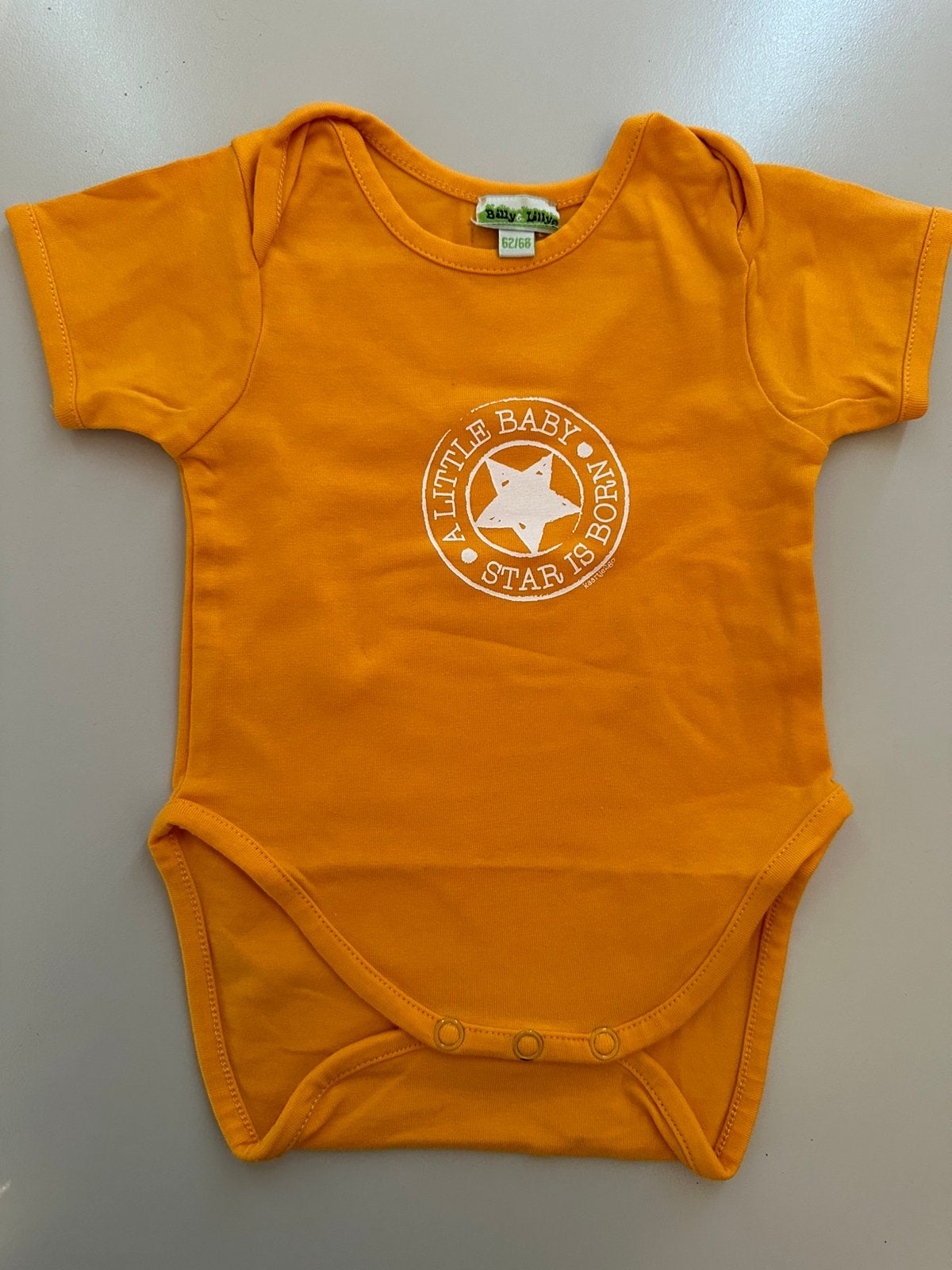 Oranje romper maat 62/68, Ophalen of Verzenden, Zo goed als nieuw, Jongetje of Meisje, Nacht- of Onderkleding