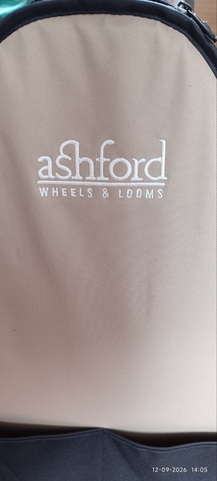 Ashford Spinnewiel met draagtas - Zo goed als nieuw, Verzenden, Zo goed als nieuw, Spinnewiel