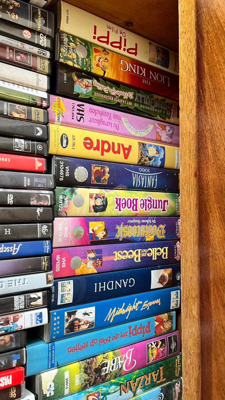 Diverse videobanden tekenfilms Disney, Alle leeftijden, Ophalen, Zo goed als nieuw