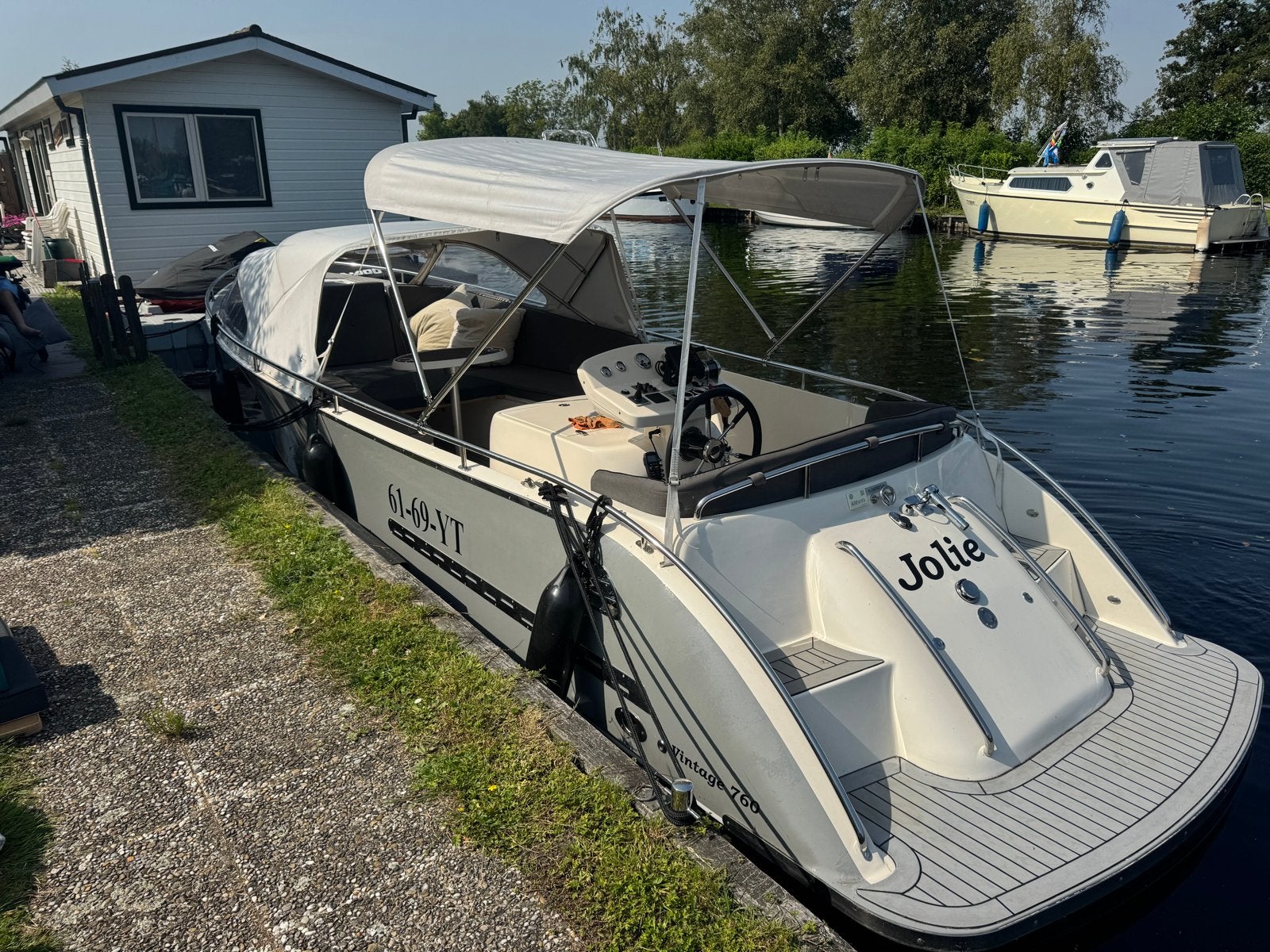 Primeur Vintage 760 Tender - 2015 - Hyundai Seasall Diesel, Watersport en Boten, Ophalen, Overige merken, Gebruikt, Binnenboordmotor