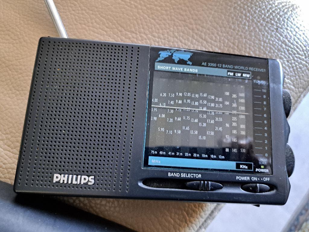 Philips wereldontvanger AE3350 12band, Ophalen, Gebruikt, Wereldontvanger