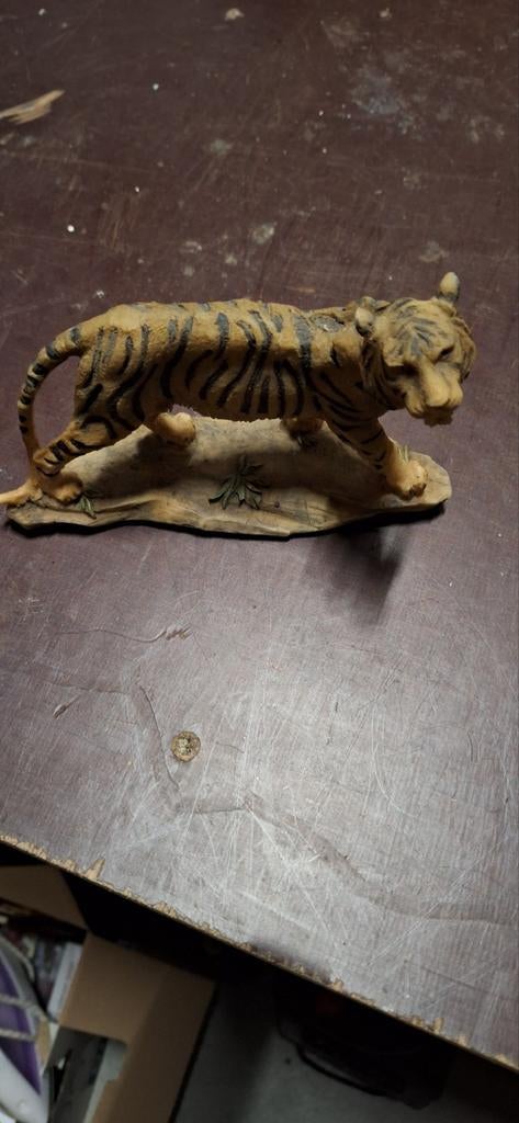 Tijger beeldje, Ophalen of Verzenden, Gebruikt, Dier