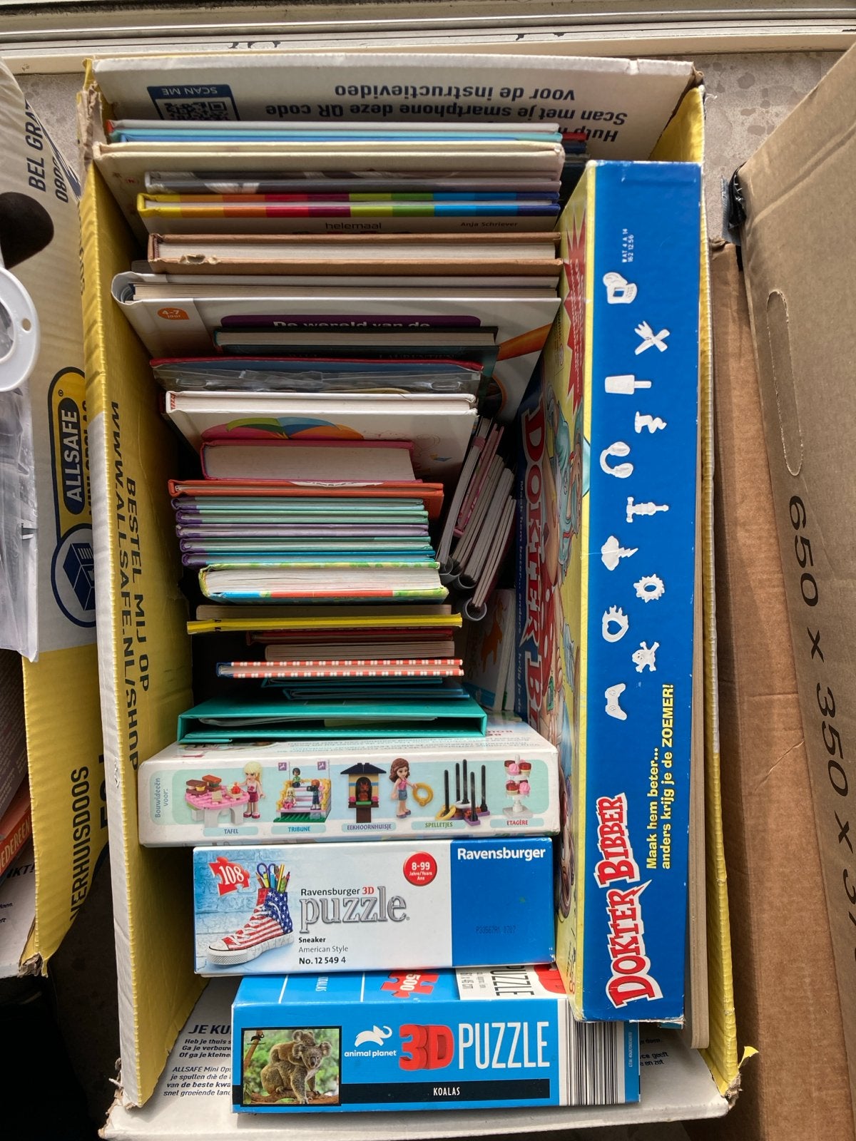 Speelgoed- en boekenpakket voor meisjes 6-10 jaar, Ophalen, Gebruikt, Meisje