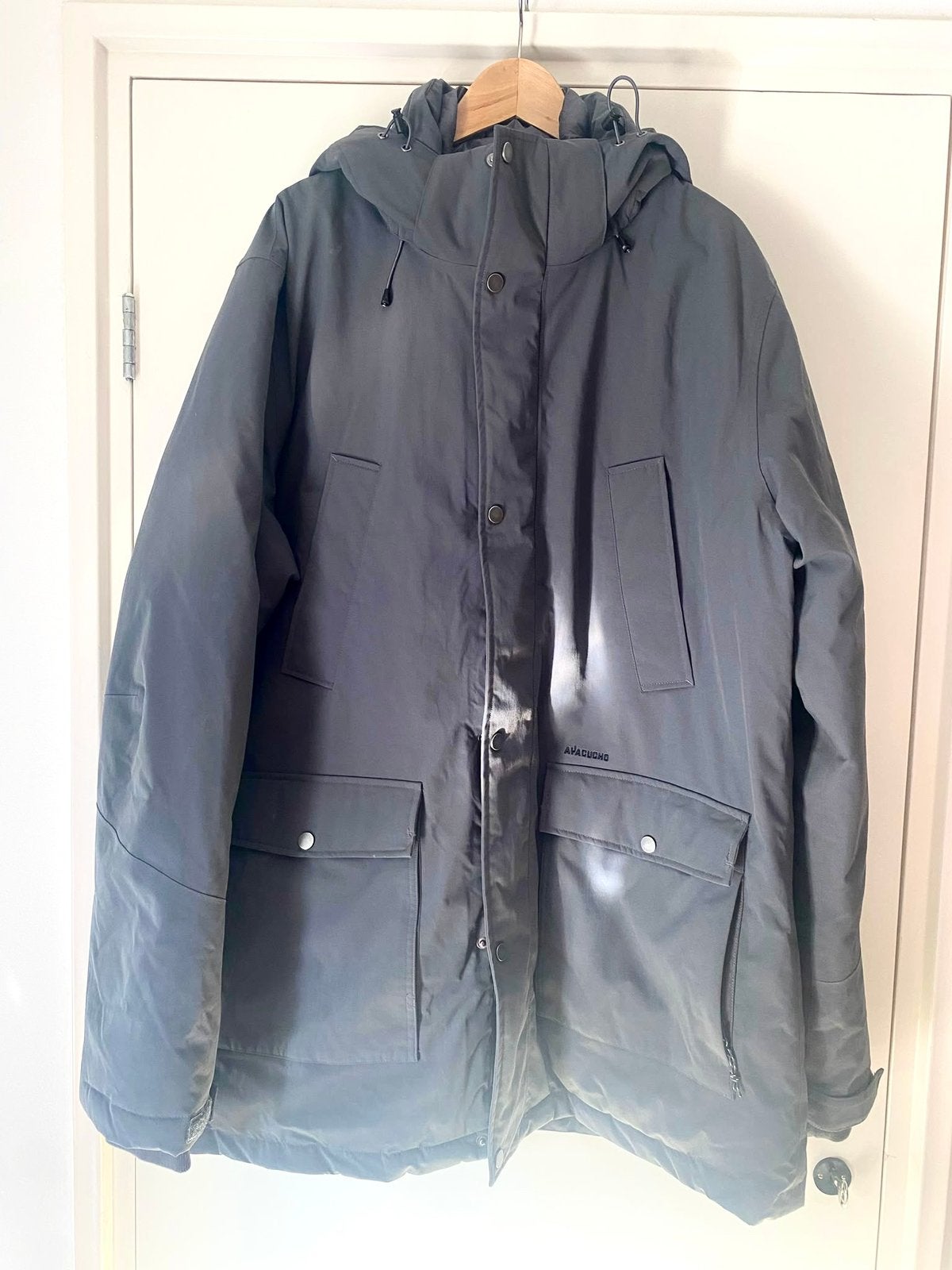 Zgan Ayacucho Highland heren winterjas parka XXL, Ophalen of Verzenden, Zo goed als nieuw, Overige maten, Zwart