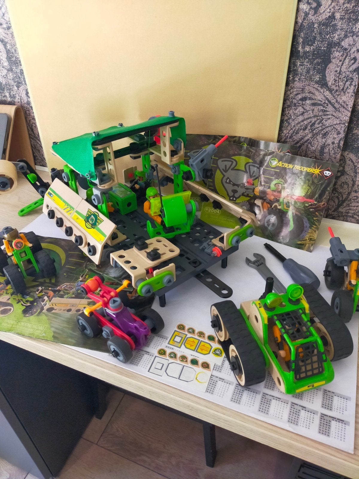 Meccano Junior Actiontroopers Bouwset - Kunststof, Kinderen en Baby's, Ophalen of Verzenden, Gebruikt, Overige merken